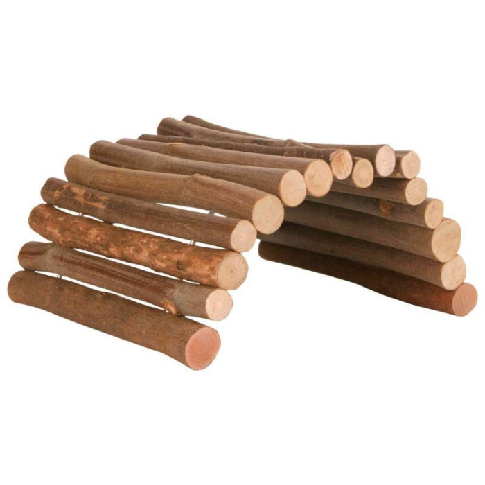 Міст дерев'яний для гризунів 28х17см