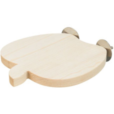 Платформа-яблуко для клітки мишей та хом'яків, дерево, 21х17см