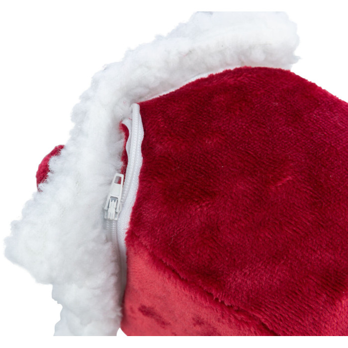 Будиночок для гризунів Trixie Різдвяна печера червоно-білий 15х12х15 см