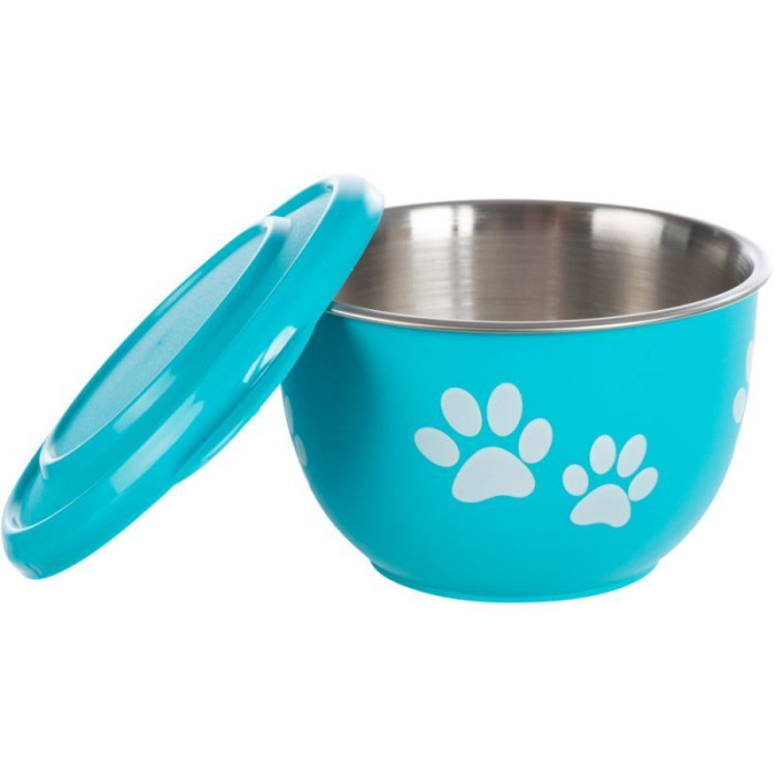 Миска металева з кришкою 350мл/11см