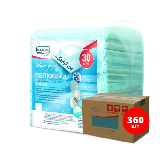 Пеленки ежедневные 45х60см, 30шт