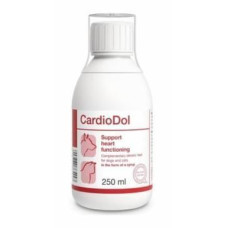 Лечебно-профилактический препарат Dolvit CardioDol (КардиоДол) для улучшения работы и функций сердца собак и котов 250мл