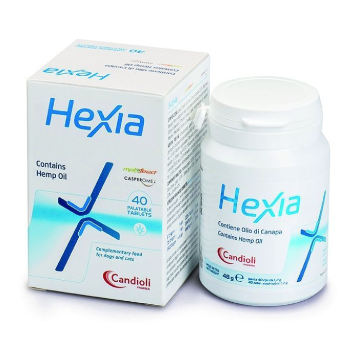 Hexia (Гексия) Candioli - обезболивающее для собак и котов 20 таб.