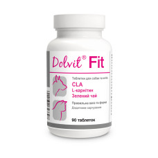 Витамины Dolfos Dolvit Fit для увеличения мышечной массы кошек и собак 90 табл