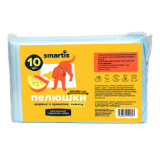 Пеленки ежедневные с ароматом лимона 60х90см, 10шт