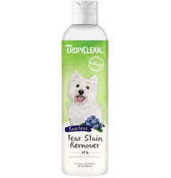 Шампунь TropiClean Tear Stain Remover для делікатного очищення білої вовни та видалення слізних доріжок навколо очей, 236 мл