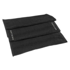 Полотенце Arter, чёрное 100% хлопок, 50х85см