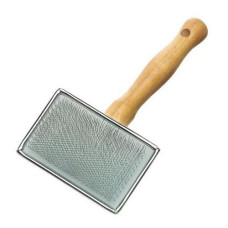 Пуходерка Carda Artero, длина зубцов 11 мм, деревянная ручка, L