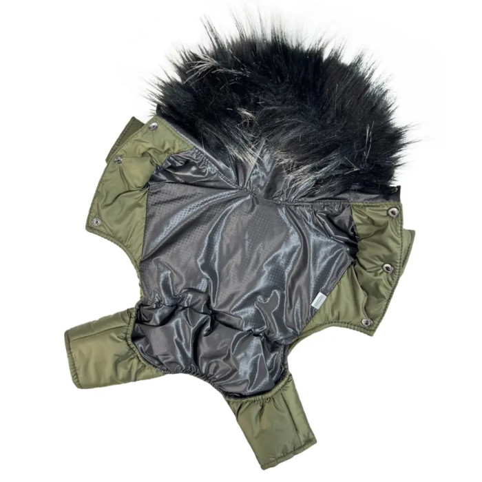 Зимовий комбінезон з світловідбиваючої тканини Камуфляж A-78