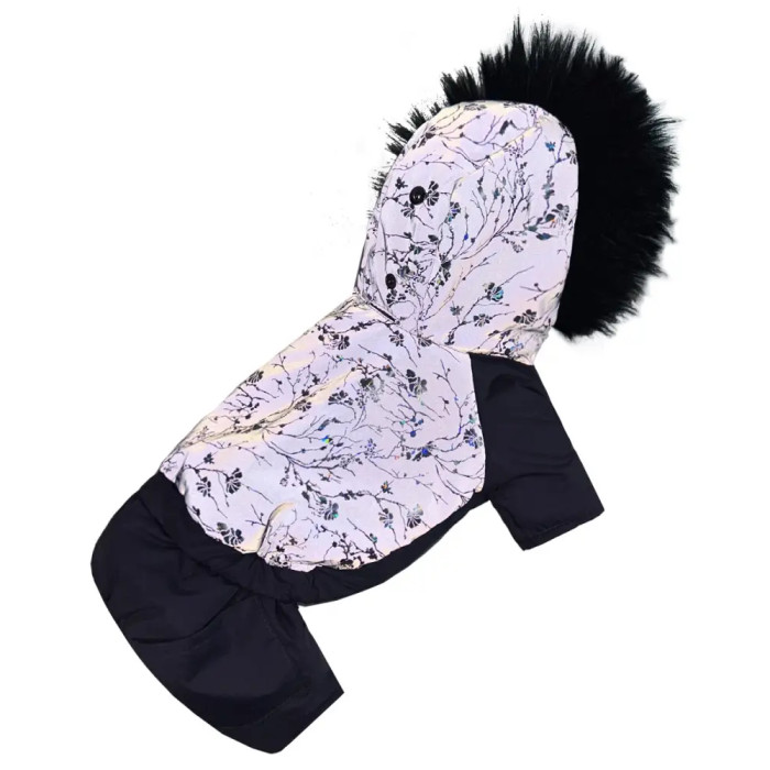 Зимовий комбінезон з світловідбиваючої тканини Ажур A-79