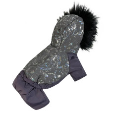 Зимний комбинезон из светоотражающей ткани Ажур A-79