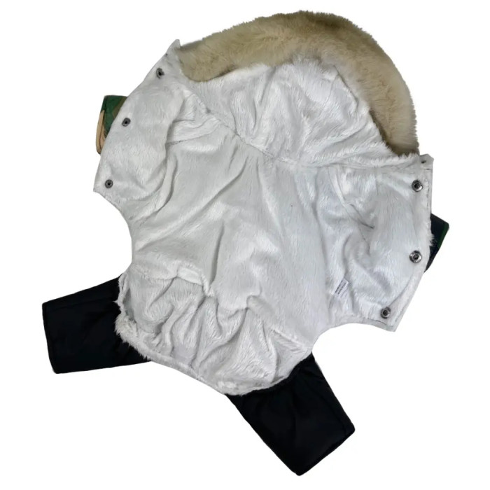 Зимний комбинезон на меху Милитари AM-2