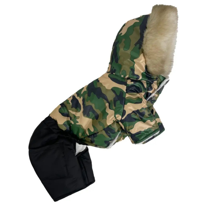 Зимний комбинезон на меху Милитари AM-2