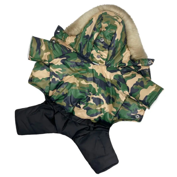 Зимний комбинезон на меху Милитари AM-2