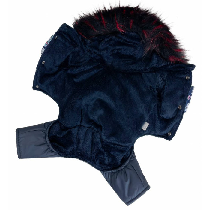 Зимний комбинезон на меху единорог AM-20