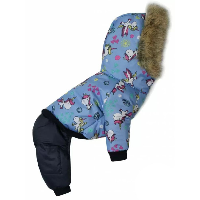 Зимний комбинезон на меху единороги AM-20, №7