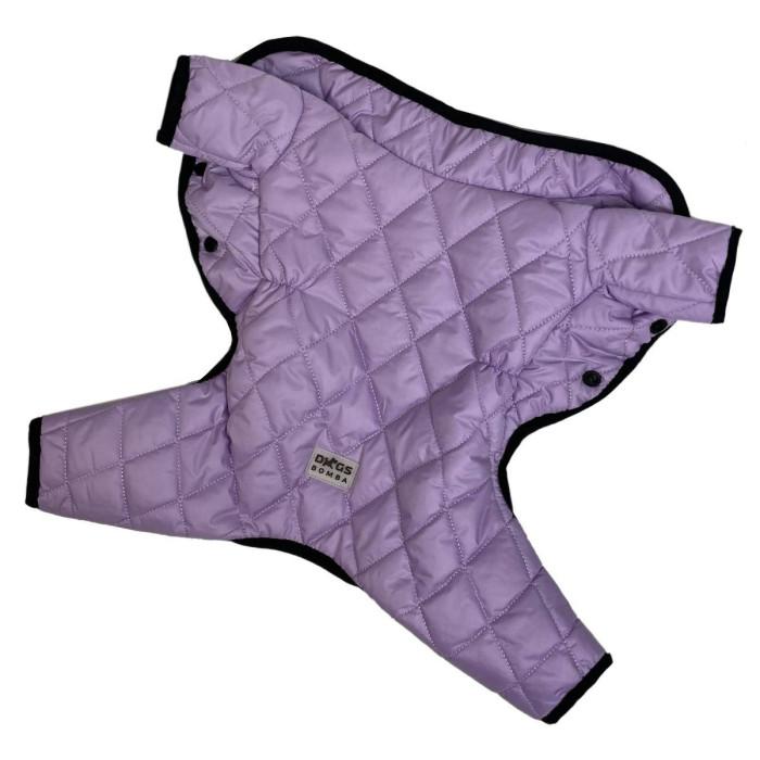 Комбінезон двосторонній стьобаний лаванда AS-10