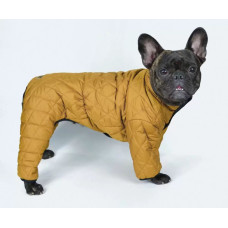 Комбинезон двухсторонний стеганый горчичный AS-1, №2