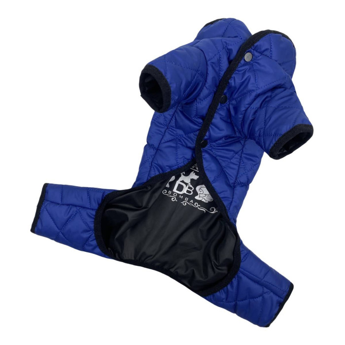 Комбінезон двосторонній стьобаний синiй AS-5