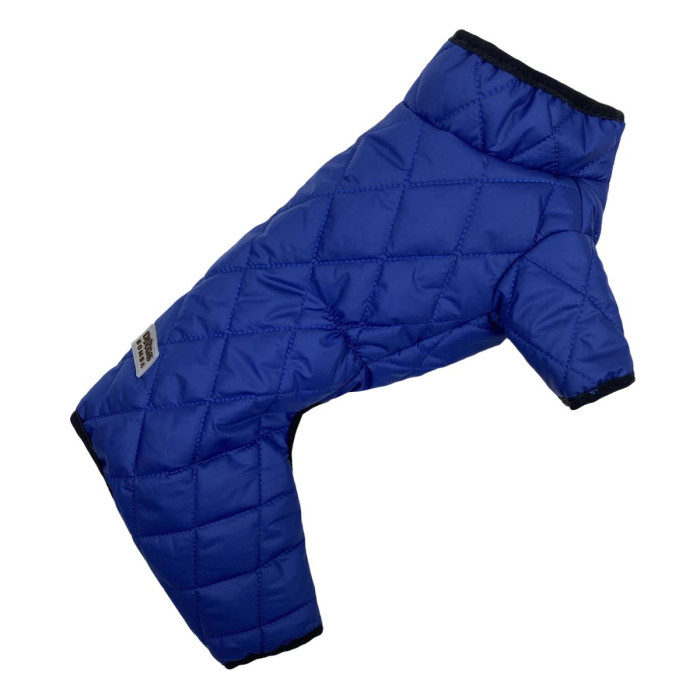 Комбінезон двосторонній стьобаний синiй AS-5