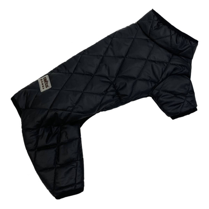 Комбінезон двосторонній стьобаний чорний AS-9