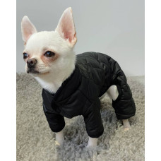 Комбинезон двухсторонний стеганый черный AS-9