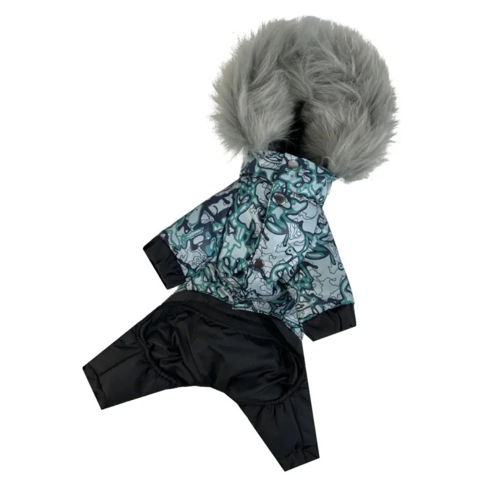 Комбінезон для собак зі знімними штанами Абстракція CO-31