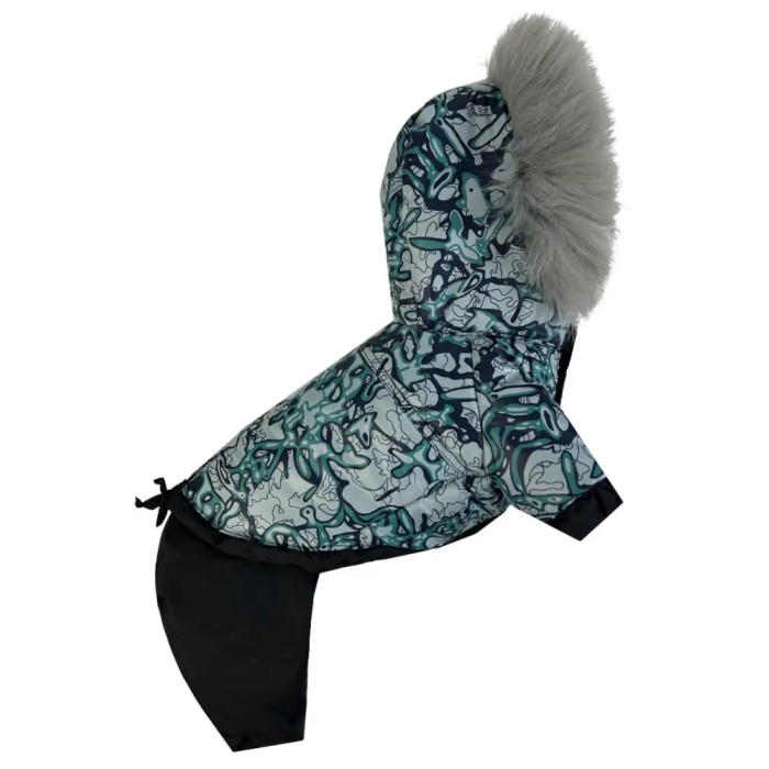 Комбінезон для собак зі знімними штанами Абстракція CO-31