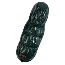 Жилет лакированный для собака изумрудный G-105