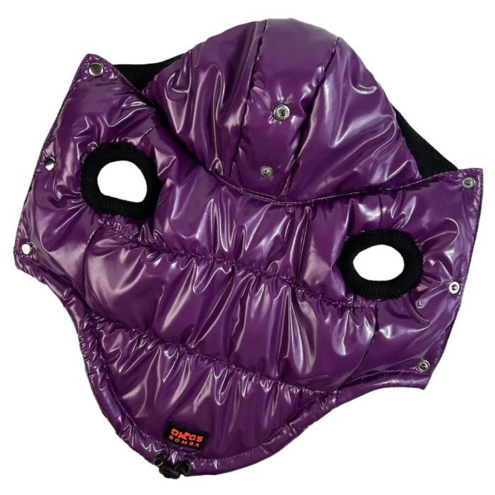 Жилет лакированный для собака пурпурный G-106
