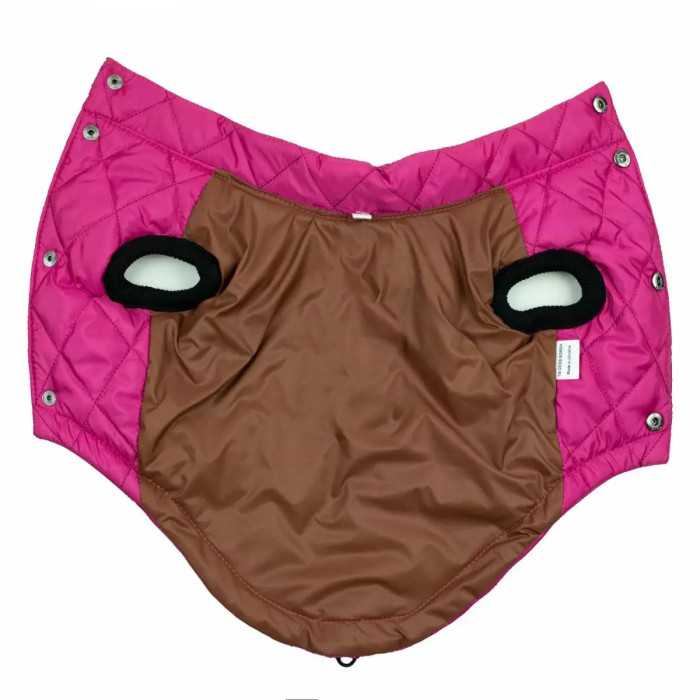 Жилет стьожка для собак малиновий G-30