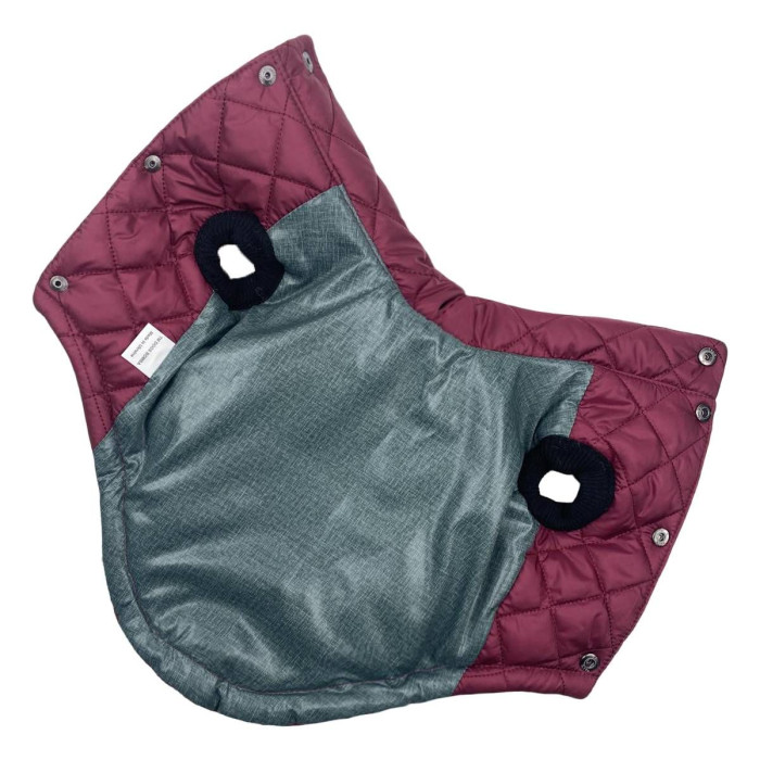 Жилет стьожка для собак марсала G-40