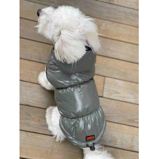 Жилет лакированный для собак хаки G-53