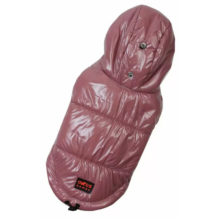 Жилет лакированный для собак пудра G-54