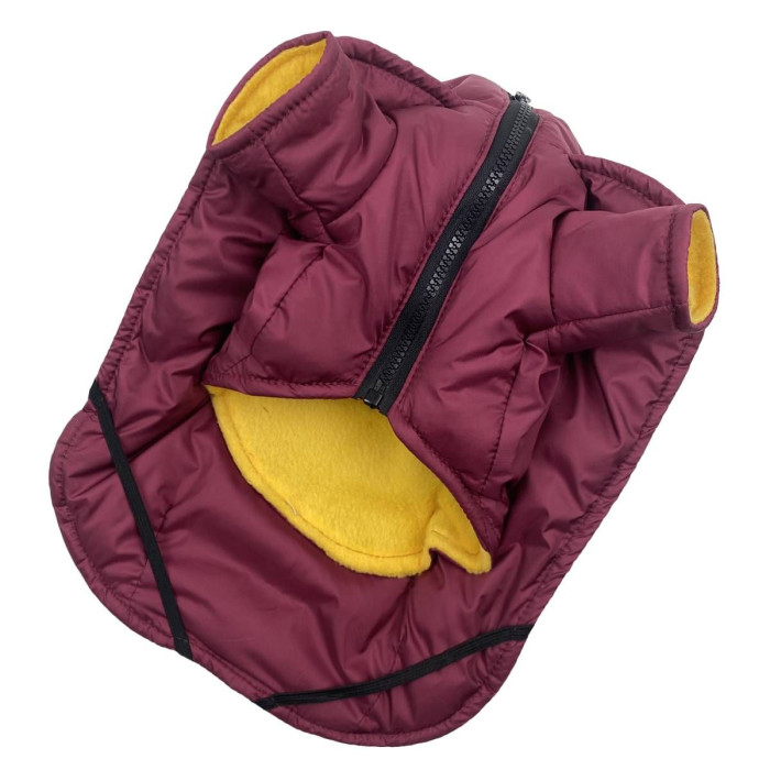 Жилет-накидка для собак марсала G-61, №4