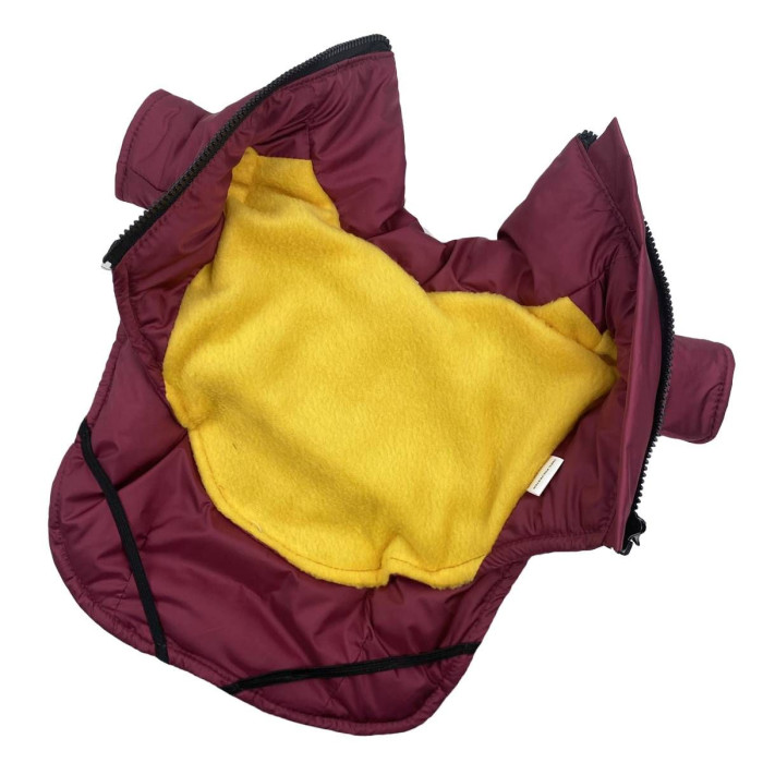 Жилет-накидка для собак марсала G-61, №4