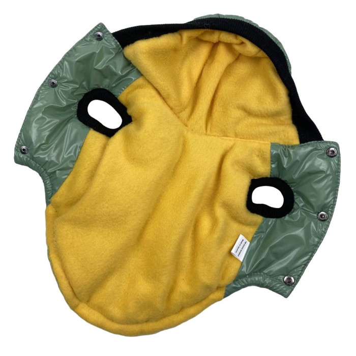 Жилет лакований для собак м'ятний G-62