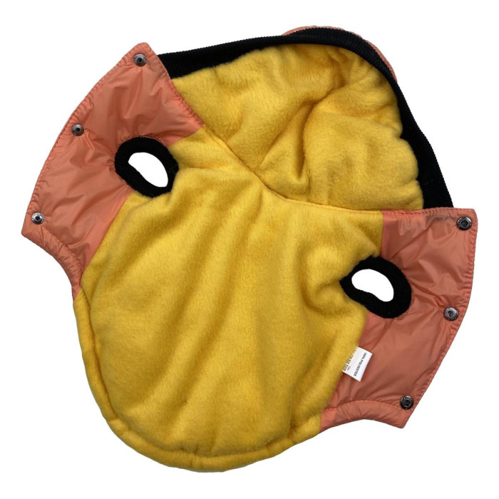 Жилет лакированный для собак оранж G-63