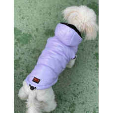 Жилет лакированный для собак сиреневый G-64