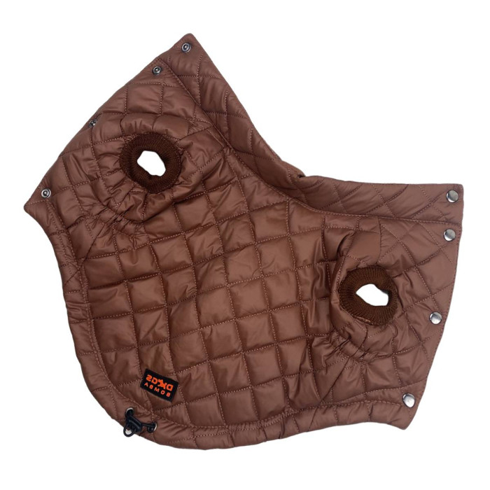 Жилет стежка для собак коричневый G-65