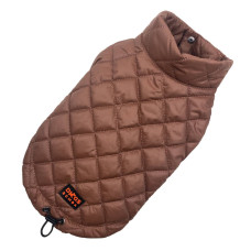 Жилет стежка для собак коричневый G-65