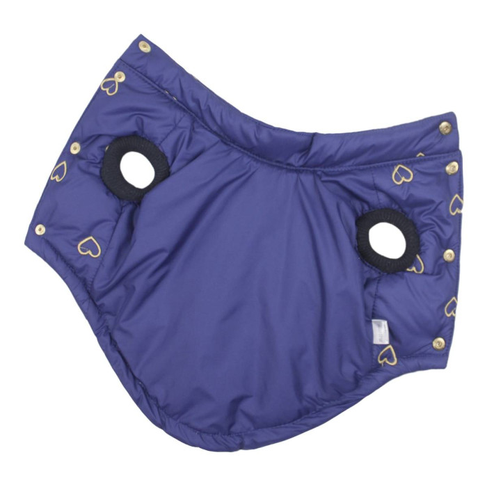 Жилет стежка Серця синій G-76