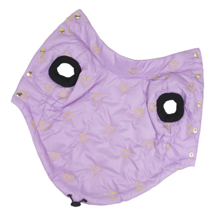 Жилет стежка Серця бузок G-77