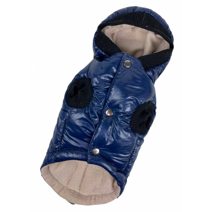 Жилет лакированный синий G-83