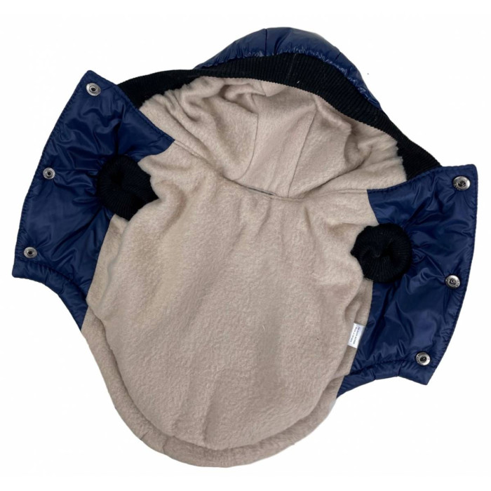 Жилет лакированный синий G-83