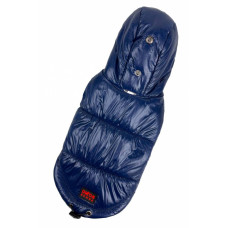 Жилет лакированный синий G-83