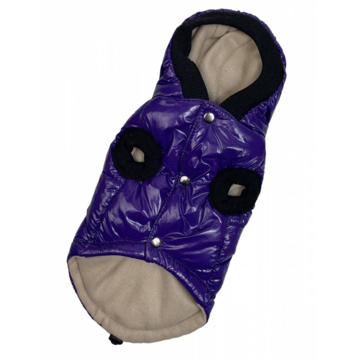 Жилет лакований фіолет G-87