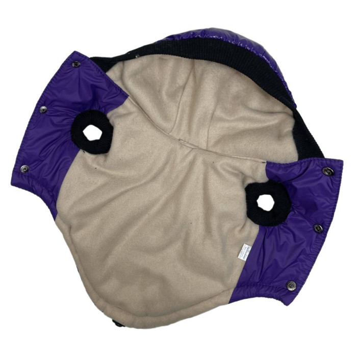 Жилет лакований фіолет G-87