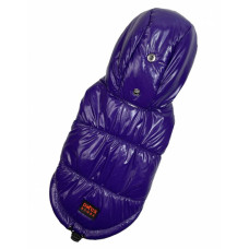 Жилет лакированный фиолет G-87