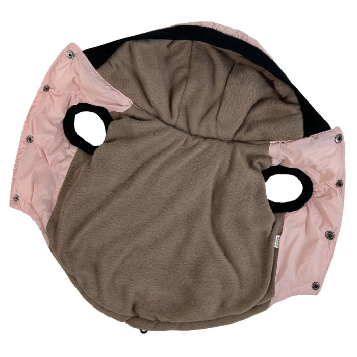 Жилет лакированный для собак розовый G-94